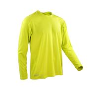Mens Quick Dry T Shirt Long Sleeve Active Performance Running Gym Fitness Top