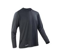Mens Quick Dry T Shirt Long Sleeve Active Performance Running Gym Fitness Top