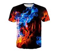 Men's Quick Dry T Shirts Short Sleeve Sport Tops Lightweight Gym Running T Shirt Men Breathable Activewear Number Day Shirt Men Activewear top Tshirt (Blue,L)