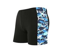 Men's Quick-Drying Swimming Shorts Casual Comfortable Swimming Shorts Men Classics Training Shorts Elastic Waist Swimwear Summer Swimming Trunks for Beach Holidays & Leisure, White, XL