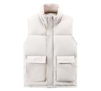 Mens Quilted Golf Gilet, Body Warmers for a Man, Men's Sleeveless Gilet Full Zip Lightweight Puffer Vest Quilted Bodywarmer Jacket for Snow Ski Hiking Warm Cozy