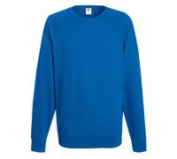 Mens Raglan Sweatshirt Jumper Pullover Sweat Casual Plain Top Fruit Of The Loom