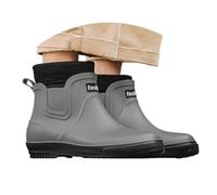 Men's Rain Boots Outdoor Shoes Waterproof Lightweight Comfortable Durable Ideal for Leisure Activities Spring to Breathable Waterproof Perfect for Everyday Use, gray, 7 UK