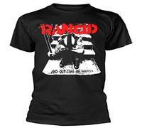 Men's Rancid and Out Come The Wolves T-Shirt Fashion T-Shirt Balck L