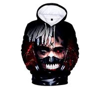 Mens Rapper Hoodies Hip Hop Pullover Xxxtentacion Sweatshir 3D Hoodies Style Fashion Long Hoodie Pattern Print (Color : 8, Size : XS 45KG-160CM)