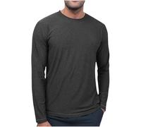 Men's Rash T-Shirts Rash Guard UV Shirts UPF 50+ Sun Protection Tshirt Long Sleeve Round Neck T-Shirt Lightweight Breathable Tee Casual Summer Tops for Outdoor Surfing Running Hiking