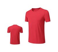 Men's Rashguard Baselayer Skins Performance Fit UPF 50+ Quick Drying Surfing Swim Shirts Running Sports Swimming Fishing Hiking Top Short Sleeve Pull On T-Shirt