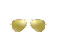 Men's Ray-Ban Aviator Light Brown Lens Gold Sunglasses