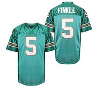 Mens Ray Finkle 5 Ace Ventura Pet Detective Jim Carrey Movie Football Jersey All Stitched Green S-XXXL, Green, S
