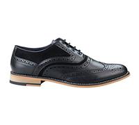 Mens Real Leather Laced Gatsby Brouges Smart Designer Retro Vintage Shoes