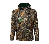 Mens Realtree Edge Full Camo Polyester Performance Fleece Hoodie, Realtree Edge, 3XL