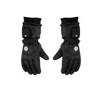Men's Rechargeable Heated Gloves - USB Battery Powered Heating Gloves, Windproof Waterproof Warm Hand Warmers Gloves | Skiing Hiking Cycling Camping Work Snowboard Running Fishing, Black,