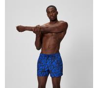 Speedo Print Redondo Edge 14in Swimming Shorts Blue M Men