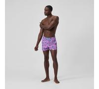 Men's Redondo Edge Printed Swim Shorts Pink - XL Ariel Sea XL