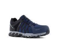 Reebok - Navy Blue and Black Microfiber and Leather Aluminum Trail Grip S1P SRC 44 Low Safety Shoes - Navy/Black