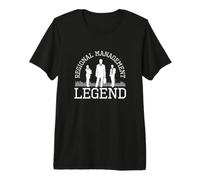 Mens Regional Management Legend Funny Managerial Regional Manager Premium T-Shirt