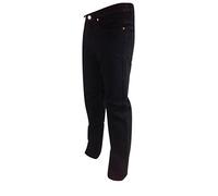 Mens Regular Fit Denim Jeans Waist 30-50 Leg 27 29 31 Comfort Casual Basic Plain Work Relaxed Pants Black Stonewash Blue Light Bleach Short Regular Bottoms Hard Wearing Tough