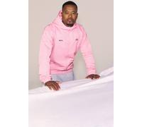 Men's Regular Fit Man Branded Cagoule | Pink | Size Small | BOOHOOMAN