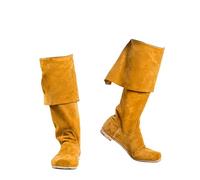 Men's Renaissance Boots Medieval Cosplay Boots Halloween Vintage Stage Pirate Viking Tied Shoes