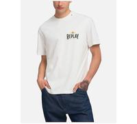 Men's Replay Grand Hotel T Shirt White