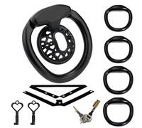 Men's Resin Multifunctional Fixed Accessory with Curved Support that can be self Combined A372-uk (Blcak, Negative)