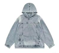 Men's Retro Hooded Pullover Sweatshirt Loose Harajuku High Street Hoodie | Men's Retro Hooded Pullover Sweatshirt Loose High Street Harajuku Oversized Hoodie for Spring Autumn