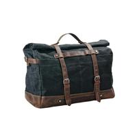 Men's Retro Travel Bag Large Capacity Portable Casual Messenger Bag(BlackOne)