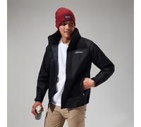 Berghaus RG Alpha 2.0 Waterproof Shell Jacket, Extra Breathable, Durable, Lightweight Coat, Black, Mens Size XXXL