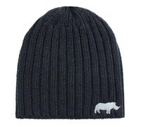 Men's Rhino Super Soft Thermal Rib Knitted Beanie Hat (UK, Alpha, One Size, L, Grey)