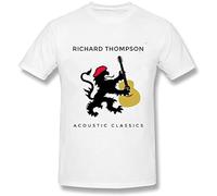 Men's Richard Thompson Acoustic Classics T Shirt White XXL