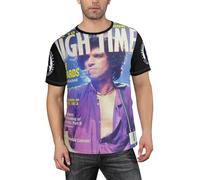 Men's Richards-Singer Shirt Basic Short Sleeve T - Shirt for Every Occasion Black M