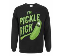 Rick And Morty Black Pickle Rick Sweatshirt Mens