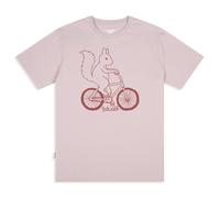 Mens Ride Wild Organic Cotton T-Shirt - Pale Lilac