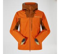 Men's Ridge-Seeker Gore-Tex Waterproof Jacket - Orange/Brown