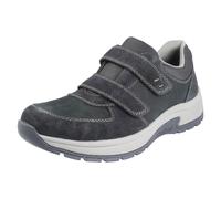 Mens Rieker Casual Hook and Loop Dual Strap Wide Fit Shoes - 11051
