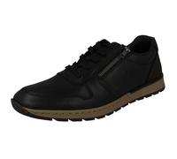 Rieker B2112-14 Men Blue Zipper Shoes Colour: Blue, Size: EU 45 / UK 1
