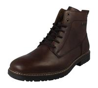 Mens Rieker Combat Zip & Lace Fastening Fleece Lined R-Tex Ankle Boots - 33143