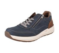 Mens Rieker Extra Wide Lace Up and Zip Casual Trainers Shoes 11504
