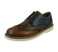 Mens Rieker Leather Lace Up Formal Dress Wide Fit Shoes 04504