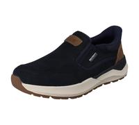 Mens Rieker-Tex Leather Ready To Go Slip On Heels Casual Loafer Shoes '06052'