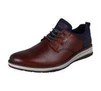 Rieker 14755-24 Tan Navy Mens comfort shoes in a Plain Leather in Size 43