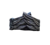 Mens Rings, Rings Womens Rings Gifts Unique Feather Ring for Men, Bird Rings for Men, Punk Biker Gifts for Him