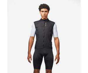 Men's Road Cycling Ultra-light Sleeveless Windproof Gilet - Black