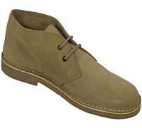 Roamers M400TS Mens Desert Boots Stone