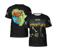 Men's Rock Band Music T-Shirts Short Sleeve Tee Shirts Crewneck Casual Regular Print Cool Summer Fashion Top Tees, S-3XL
