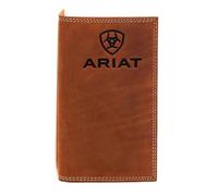 MENS RODEO WALLET EMBOSSED LOGO MEDIUM BROWN