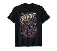 Men's Roller Derby Pivot Life Value Graphic T-Shirt