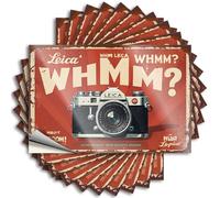 Mens Room Decor Microfiber Decals - Leica Whmm? The Ultimate Photography Experience! Helmet Waterproof Vinyl Sticker(8X12CM)