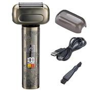 Men's Rotary Shavers Upgraded Electric Razor with 4 Floating Blades, LED Display USB-C Travel Lock, Rechargeable Shaver Razor Wet Dry Cordless Face Grooming Kit