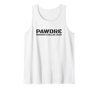Mens Rough Collie Dad Tank Top